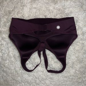 Purple Athleta sports bra